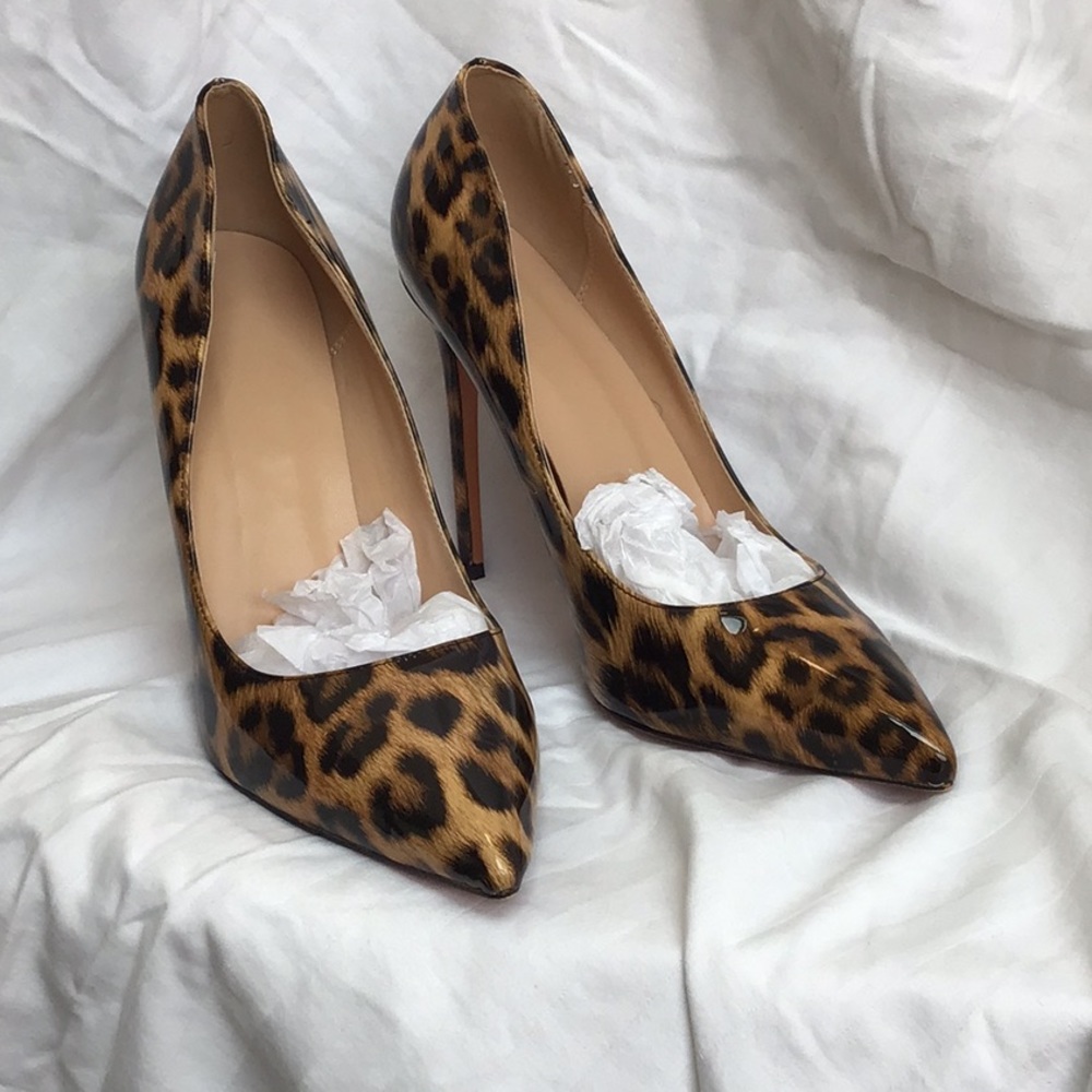 Only maker Animal Print heels